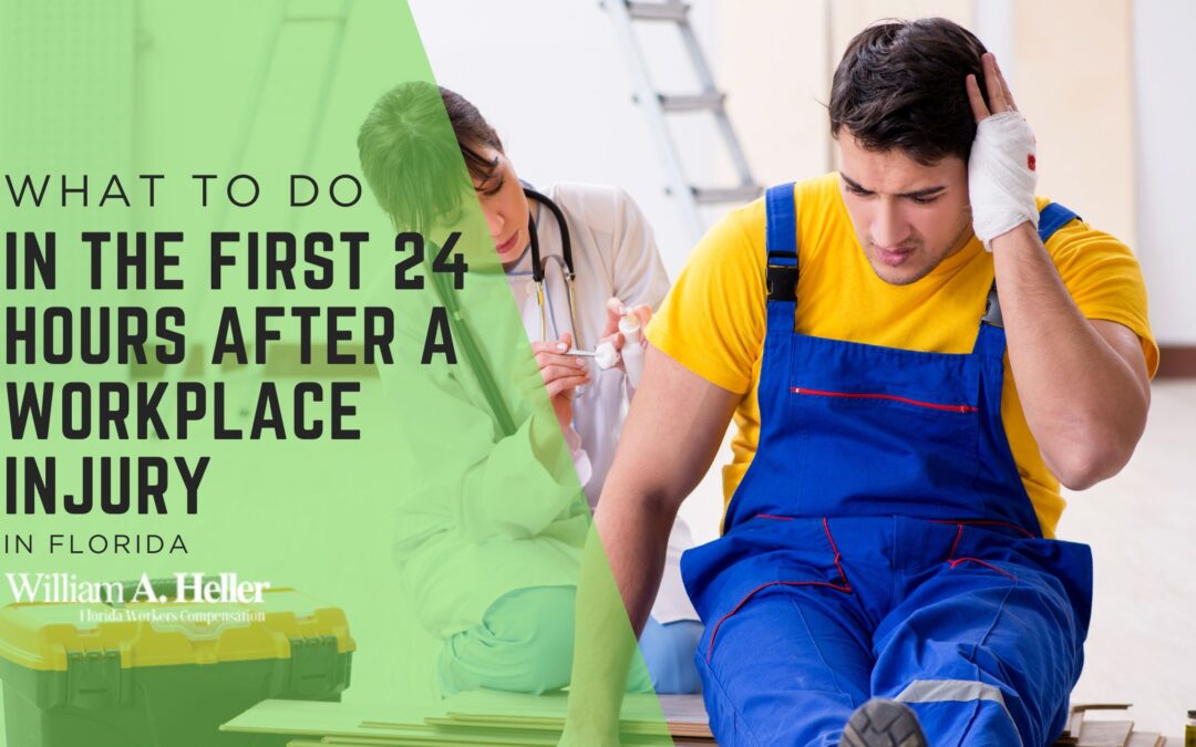 What to Do in the First 24 Hours After a Workplace Injury in Florida
