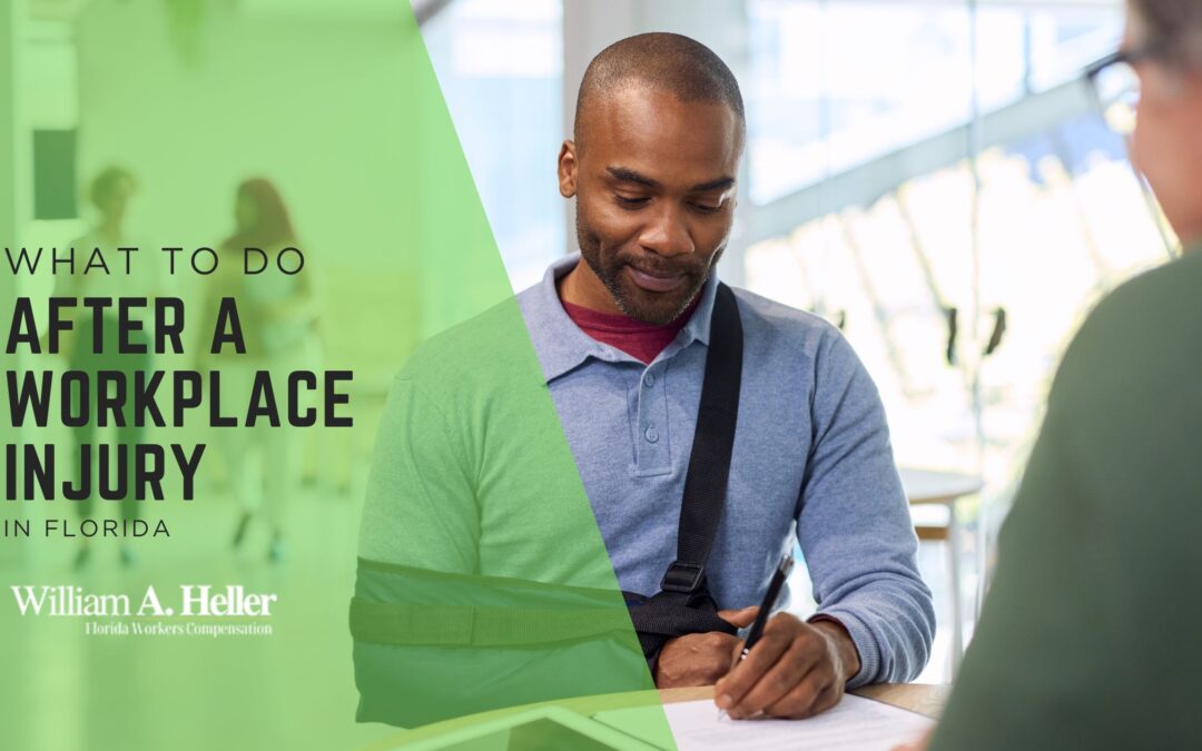What to Do After a Workplace Injury in Florida