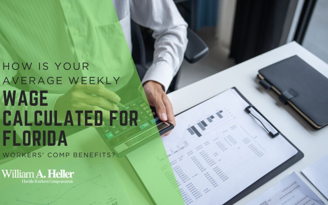 How Is Your Average Weekly Wage Calculated for Florida Workers’ Comp Benefits?